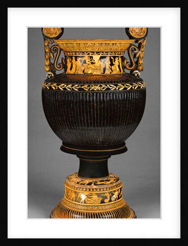 Attic Red-Figure Dinoid Volute Krater and Stand by Meleager Painter