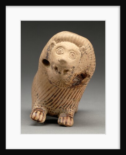 Rattle in the Shape of a Recumbent Lion by Anonymous