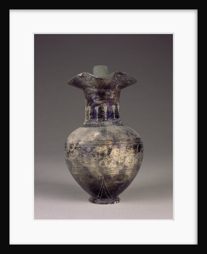Bucchero Trefoil Oinochoe by Anonymous