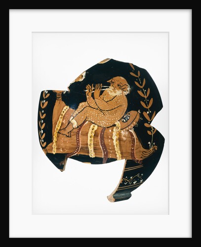 Fragment of an Apulian Squat Lekythos by Workshop of the Darius Painter