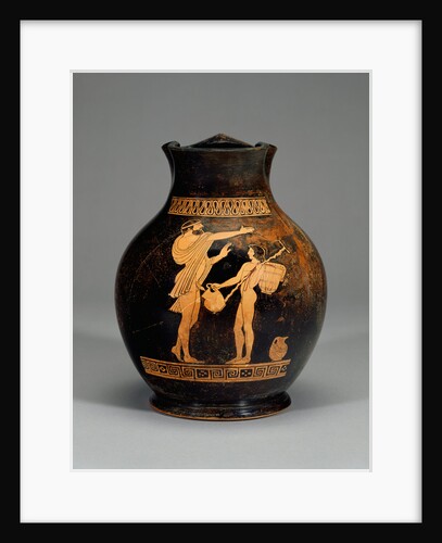 Attic Red-Figure Oinochoe, Shape 3 (Chous) by Oionokles Painter