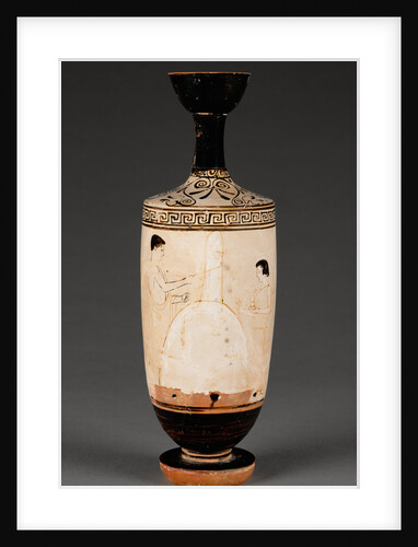 Attic White-Ground Lekythos by Anonymous