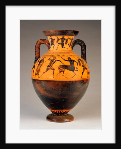 Attic Black-Figure Neck Amphora by Affecter