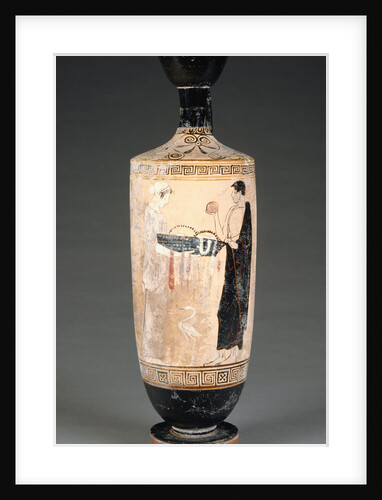 White-Ground Lekythos by The Timokrates Painter