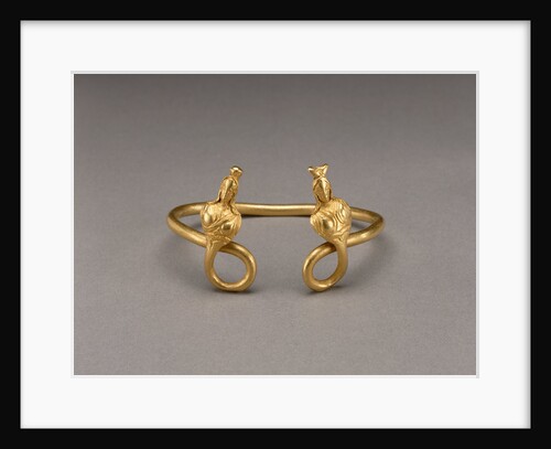 Bracelet with Isis Bust Finials by Anonymous