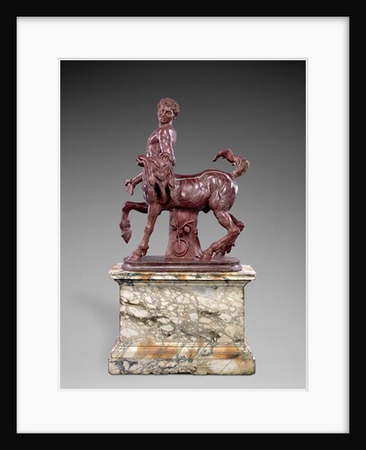 Statue of a Centaur with its Base by Anonymous