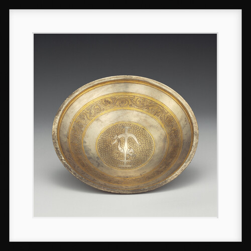 Bowl with Anchor and Dolphin Medallion by Anonymous