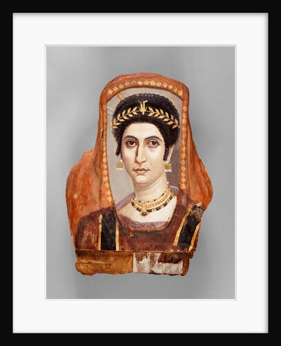 Mummy Portrait of a Woman by Isidora Master