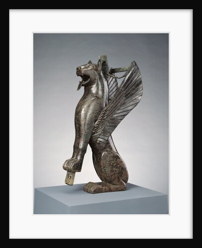 Furniture Support Representing a Winged Feline by Anonymous