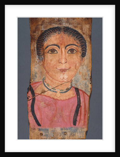 Mummy Portrait of a Woman by Anonymous