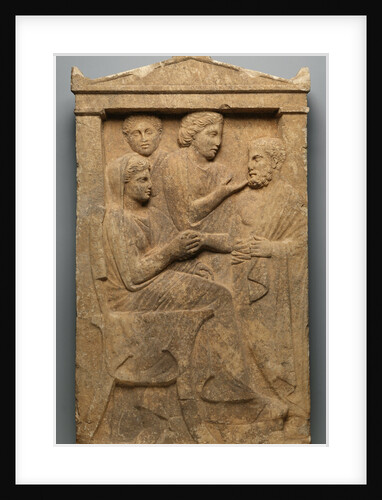 Grave Naiskos of Sime by Anonymous