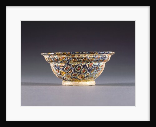 Mosaic Glass Bowl by Anonymous
