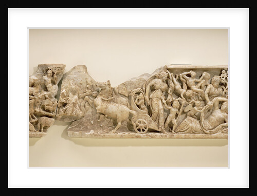 Front of a Sarcophagus with the Myth of Endymion by Anonymous