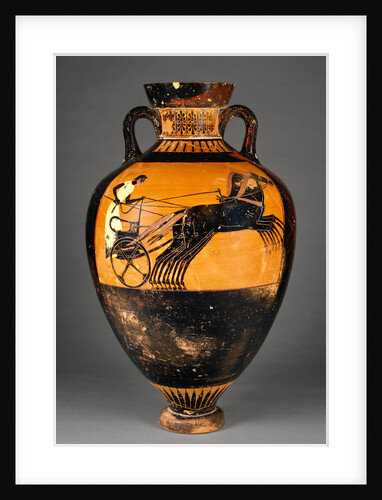 Attic Panathenaic Amphora by Kleophrades Painter