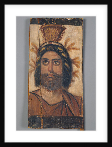 Panel with Painted Image of Serapis by Anonymous