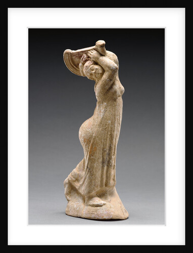 Statuette of a Dancer Playing the Lyre by Anonymous