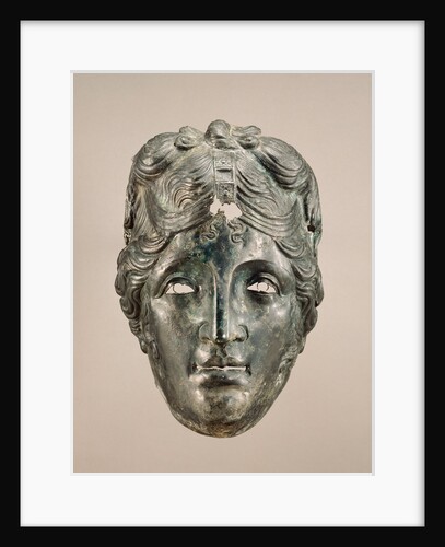 Face Mask from Parade Helmet by Anonymous