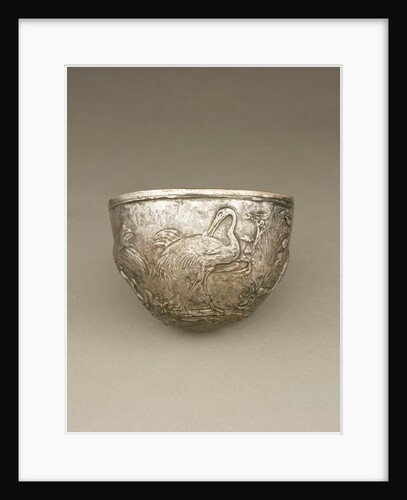 Bowl with Cranes by Anonymous