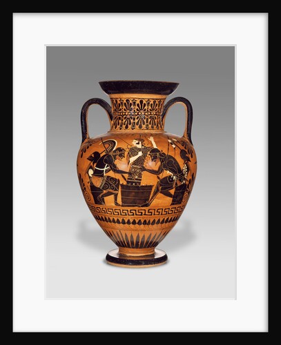 Attic Black-Figure Neck Amphora by Near Medea Group
