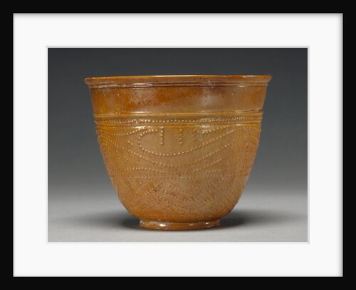 Lead-Glazed Beaker by Anonymous