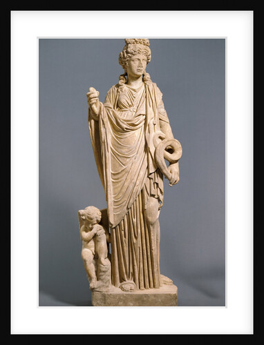 Statue of Aphrodite - Hygieia with Eros by Anonymous