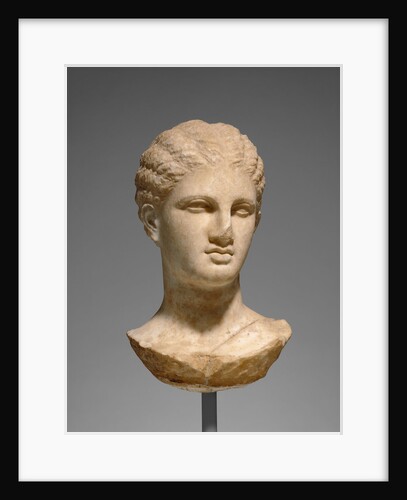 Head of a Young Woman from a Grave Naiskos by Anonymous