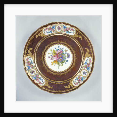 Plate (assiette d'echantillons) by Ground color Antoine Capelle
