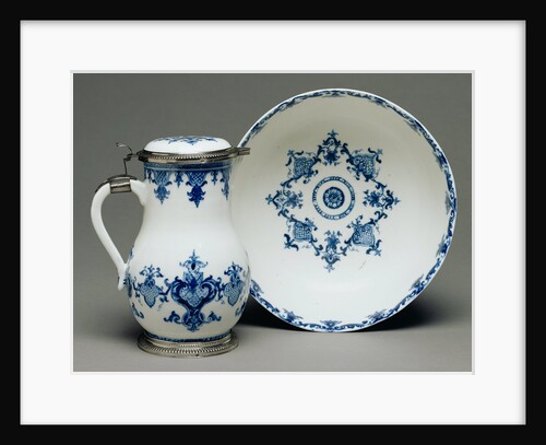 Lidded Ewer and Basin by Silversmith Anonymous