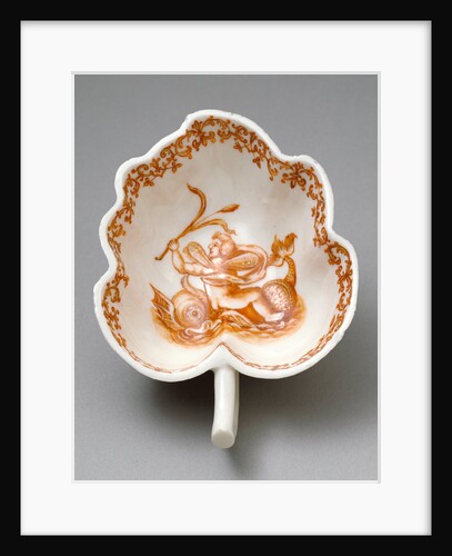 Leaf-Shaped Dish by Ignaz Preissler