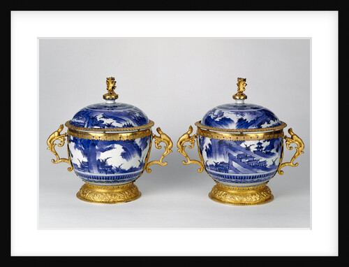 Pair of Lidded Bowls by Wolfgang Howzer