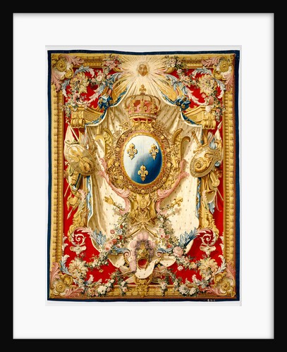 Tapestry: Portière aux Armes de France by Anonymous