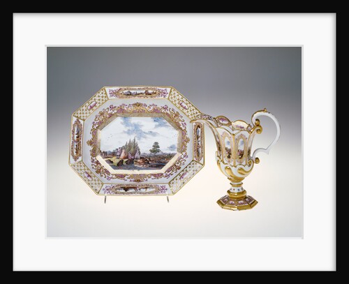 Ewer and Basin by Christian Frederich Herold