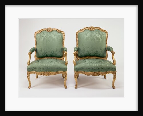 Pair of Armchairs (fauteuils à la reine) by Jean Avisse