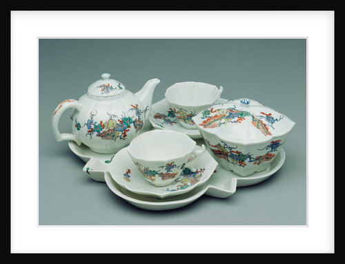 Tea Service by Chantilly Porcelain Manufactory