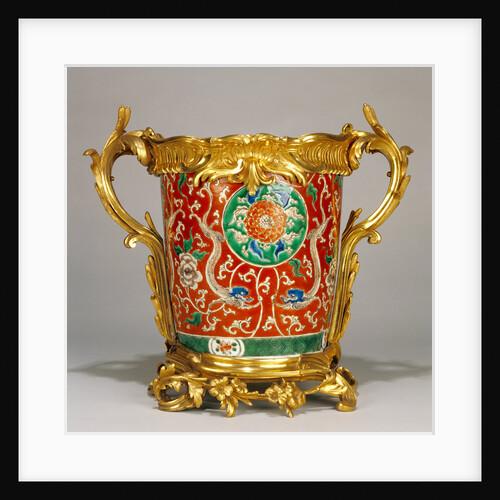 Mounted Vase by Anonymous