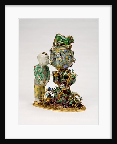 One pair of Mounted Groups by Flowers Anonymous