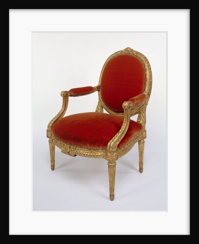 Four Armchairs and One Settee by Jacques-Jean-Baptiste Tilliard