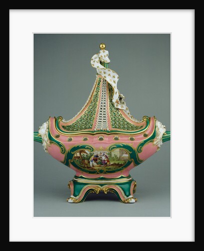 Lidded Pot-pourri Vase (vase or pot-pourri vaisseau à mât, deuxième grandeur) by Charles-Nicolas Dodin