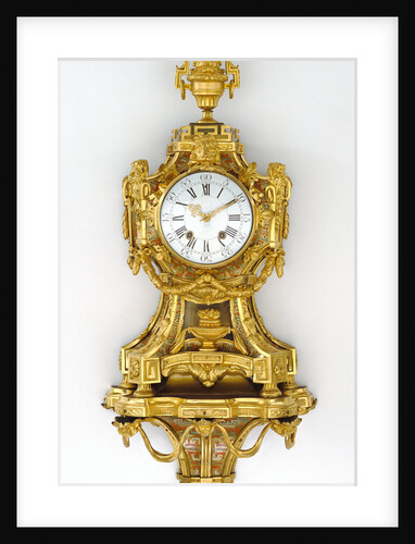 Wall Clock on Bracket by Antoine Foullet