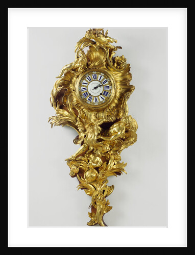 Wall Clock (Pendule) by Jean-Jacques Fiéffé