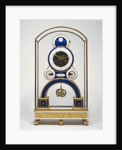 Mantel Clock by Nicolas-Alexandre Folin