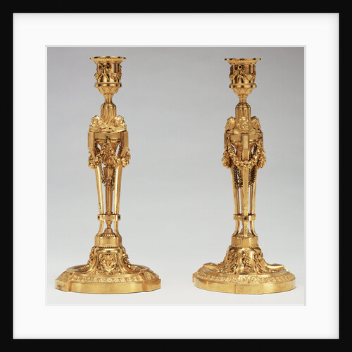Pair of Candlesticks by Etienne Martincourt