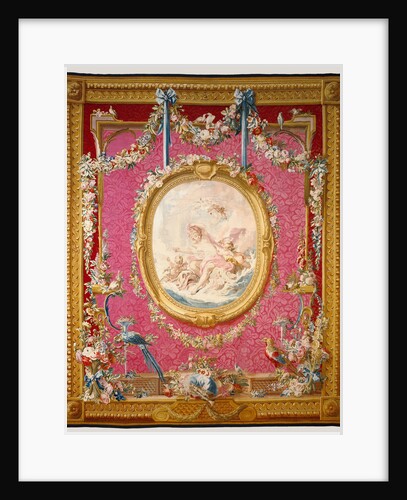 Tapestry: Vénus sortant des eaux, from Les Tentures de François Boucher Series by Anonymous
