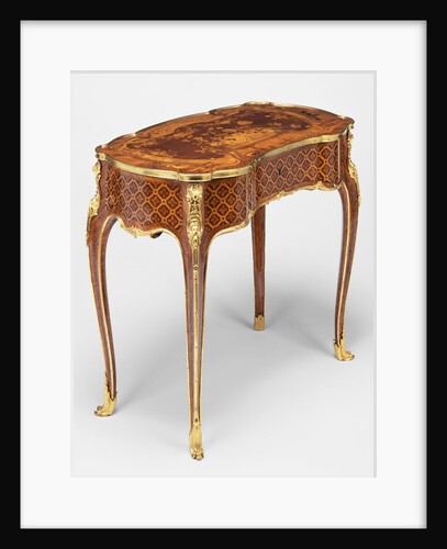 Writing and Toilette Table by Jean-François Oeben