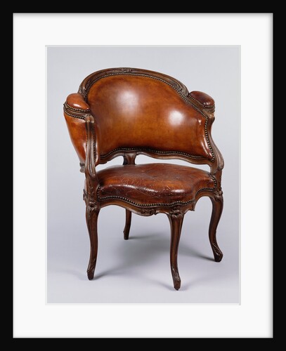 Desk Chair (Fauteuil de cabinet) by Étienne Meunier