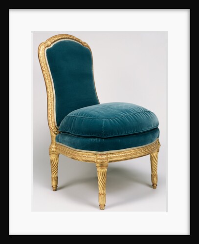 Side Chair (chaise à la reine) by Jean Boucault