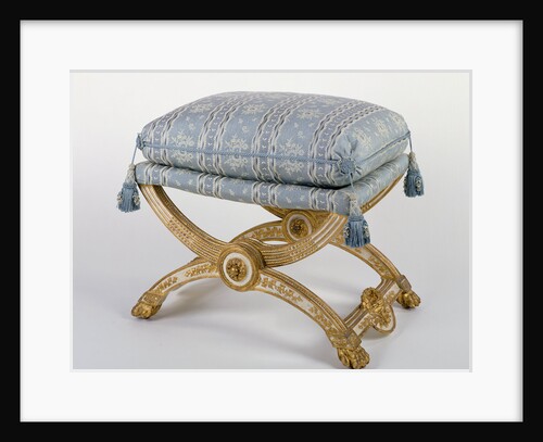Folding Stool by Jean-Baptiste-Claude Sené