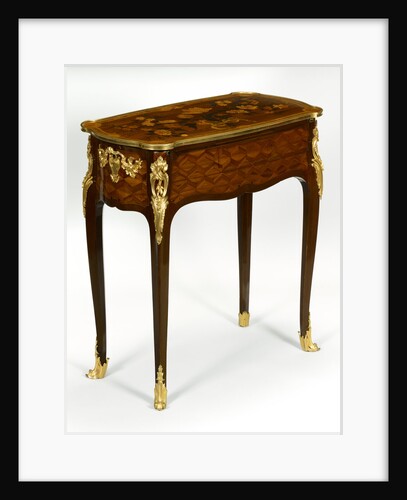 Mechanical Reading, Writing, and Toilette Table by Jean-François Oeben
