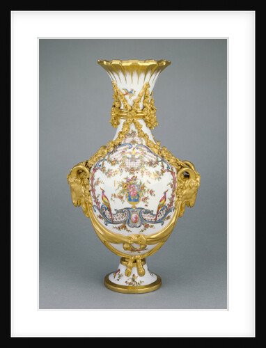 Vase (vase bouc du Barry B) by Fallot