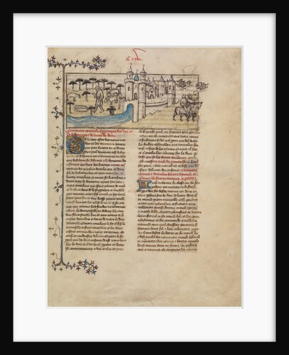 Romulus and Remus by First Master of the Bible historiale of Jean de Berry